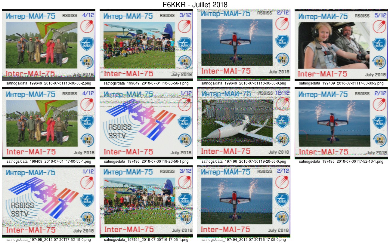 ISS SSTV July 2018